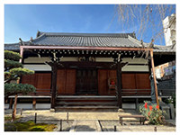 お寺の雨樋と破風の補修工事